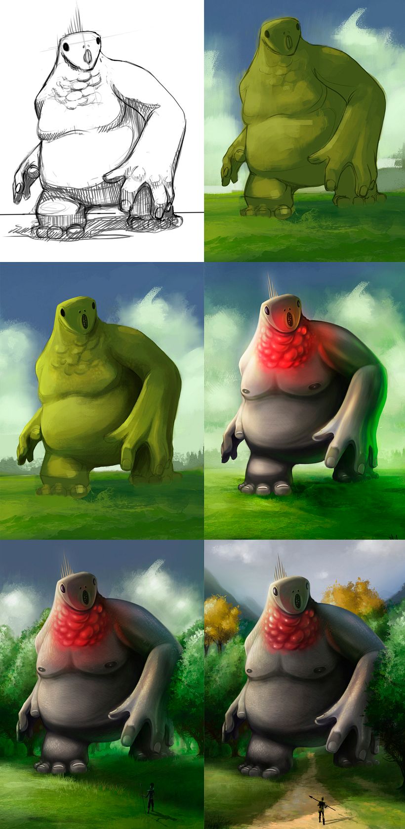 Mi Proyecto del curso: Diseño de personajes para concept art 1