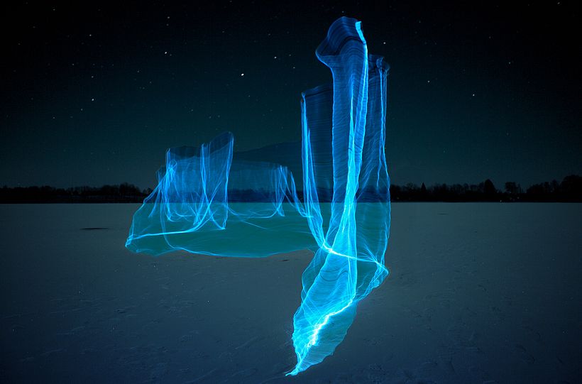 Esculturas de luz, por Andrius Labasauskas 6