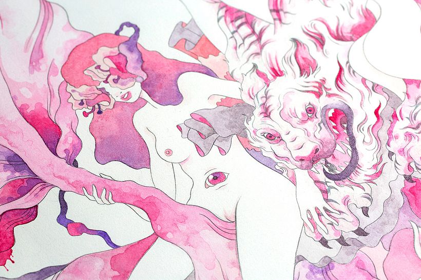 Atmospheres (Pencil + Watercolor on Cotton Paper).  0