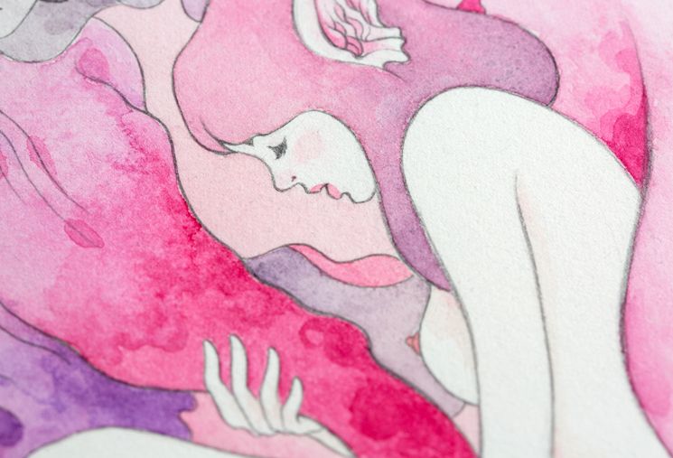 Atmospheres (Pencil + Watercolor on Cotton Paper).  2