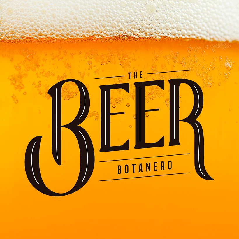 Beer letering, una pequeña practica. -1