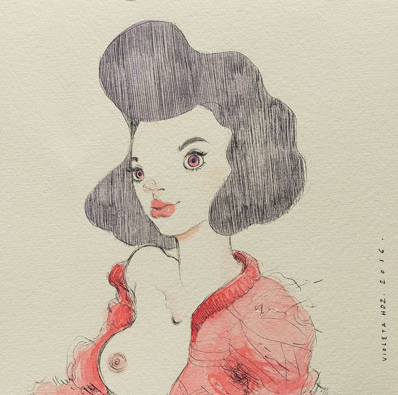 Nuevo proyectoHabitante: 70 small drawings.  7