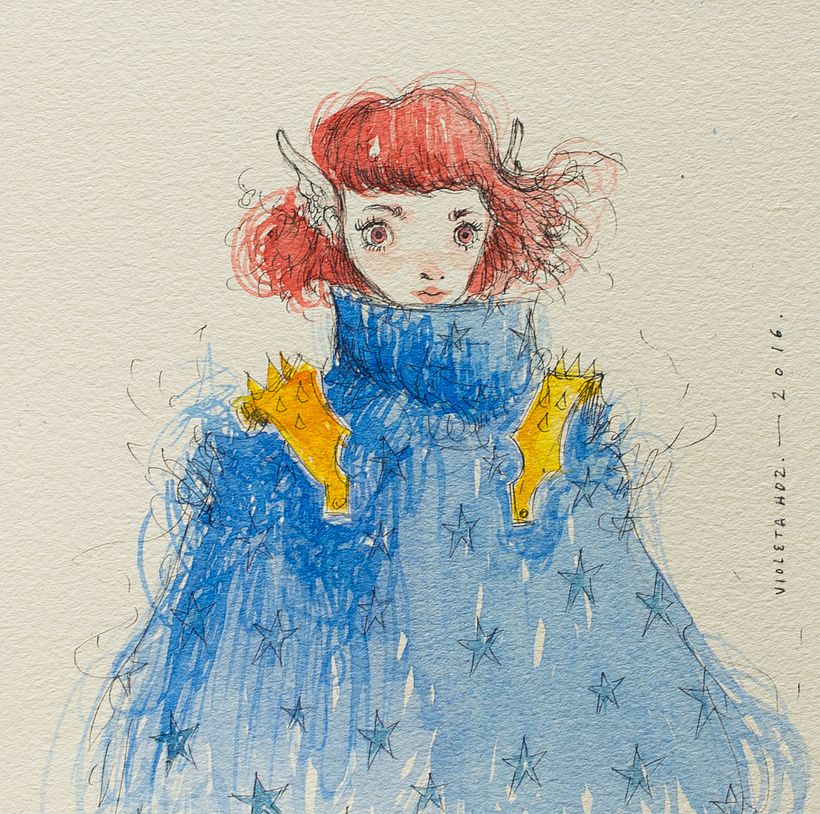 Nuevo proyectoHabitante: 70 small drawings.  12