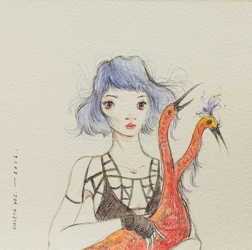 Nuevo proyectoHabitante: 70 small drawings.  17