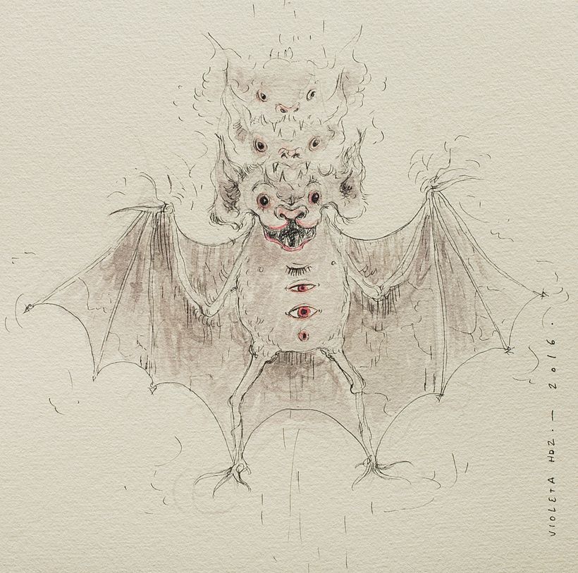 Nuevo proyectoHabitante: 70 small drawings.  23