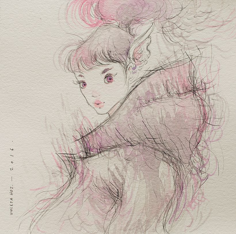 Nuevo proyectoHabitante: 70 small drawings.  25