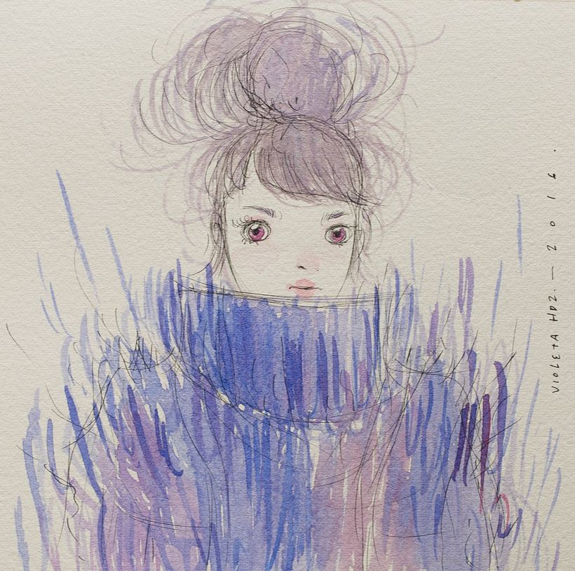 Nuevo proyectoHabitante: 70 small drawings.  26