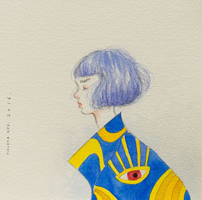 Nuevo proyectoHabitante: 70 small drawings.  30