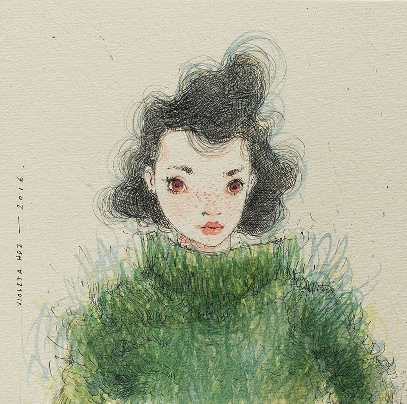 Nuevo proyectoHabitante: 70 small drawings.  31