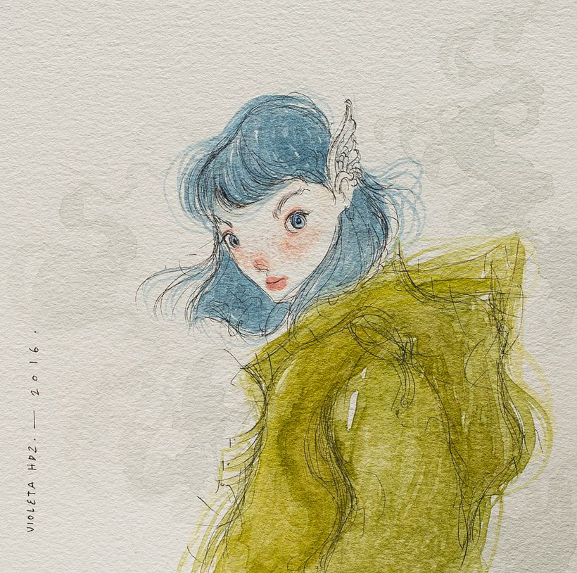 Nuevo proyectoHabitante: 70 small drawings.  32