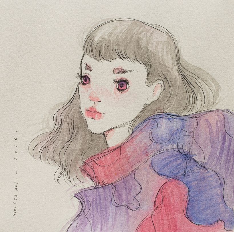 Nuevo proyectoHabitante: 70 small drawings.  36