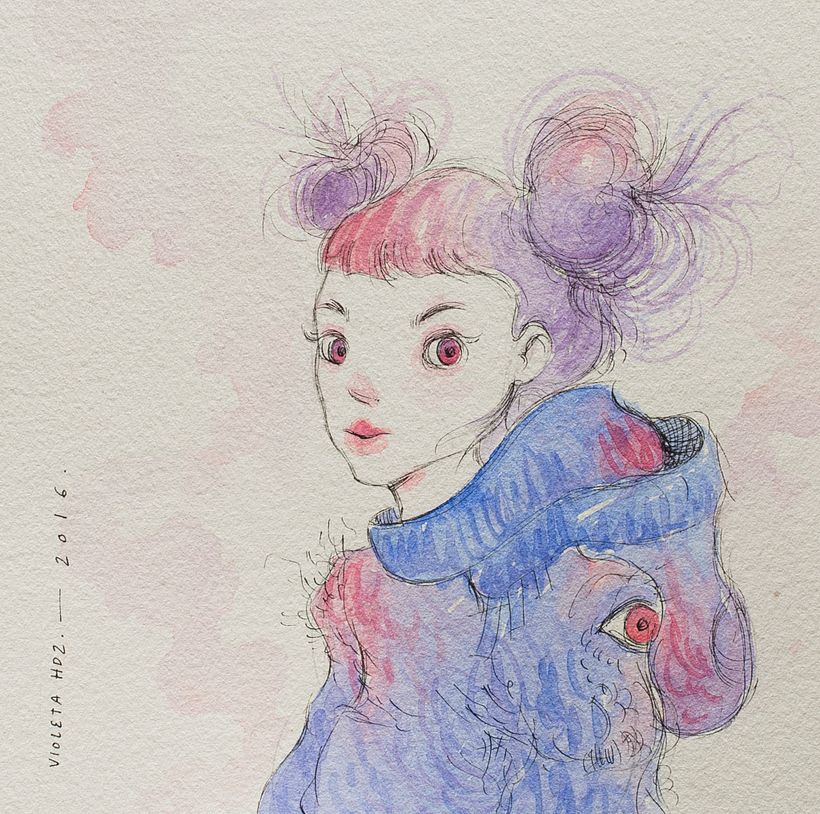 Nuevo proyectoHabitante: 70 small drawings.  37