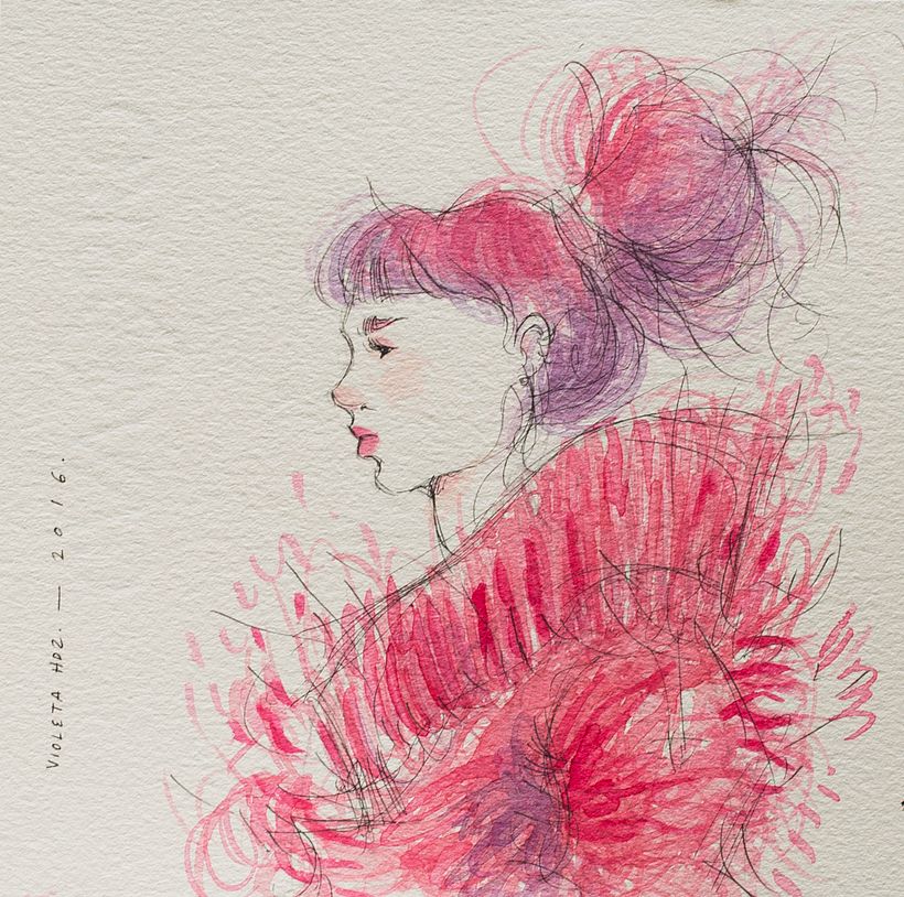 Nuevo proyectoHabitante: 70 small drawings.  40