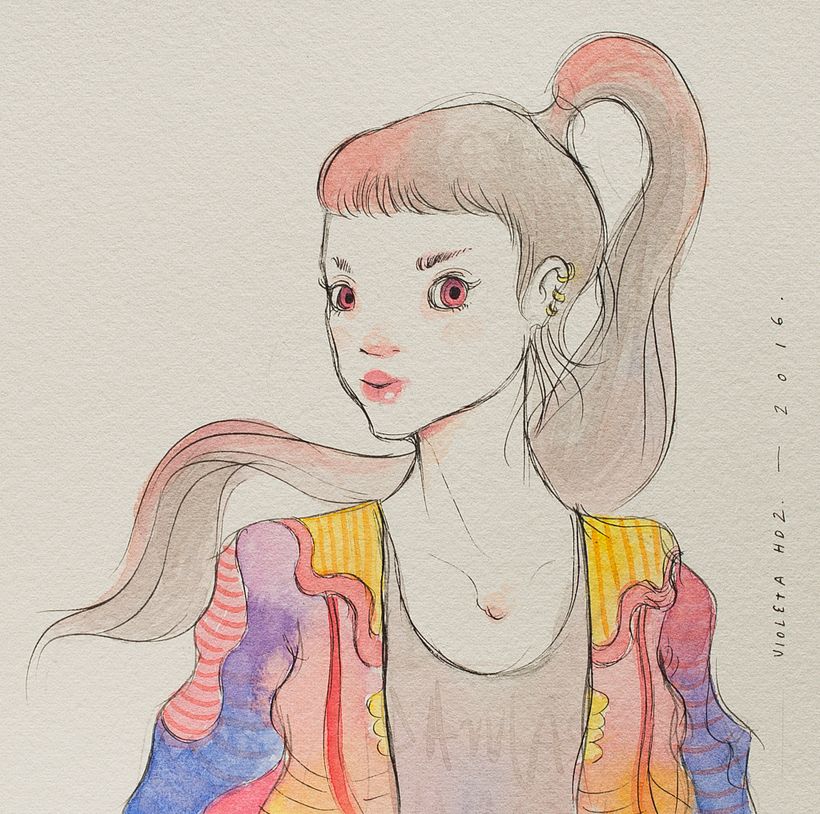 Nuevo proyectoHabitante: 70 small drawings.  44