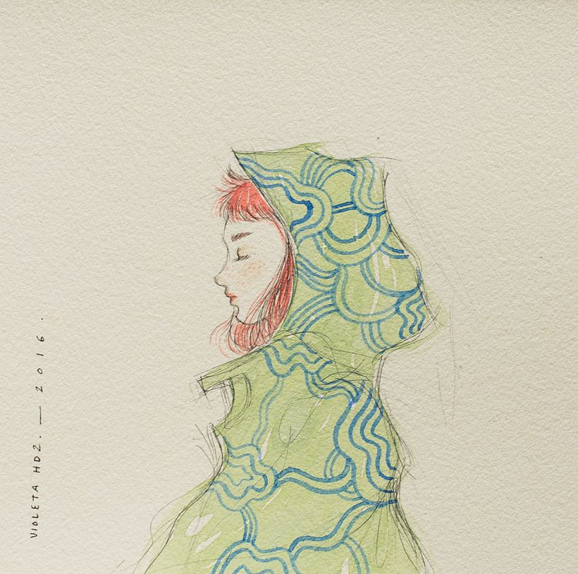 Nuevo proyectoHabitante: 70 small drawings.  45