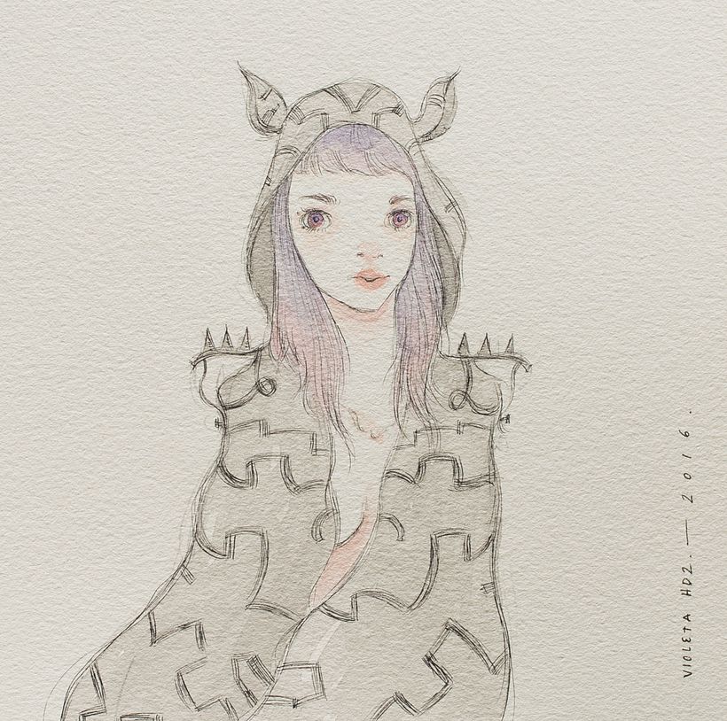 Nuevo proyectoHabitante: 70 small drawings.  48