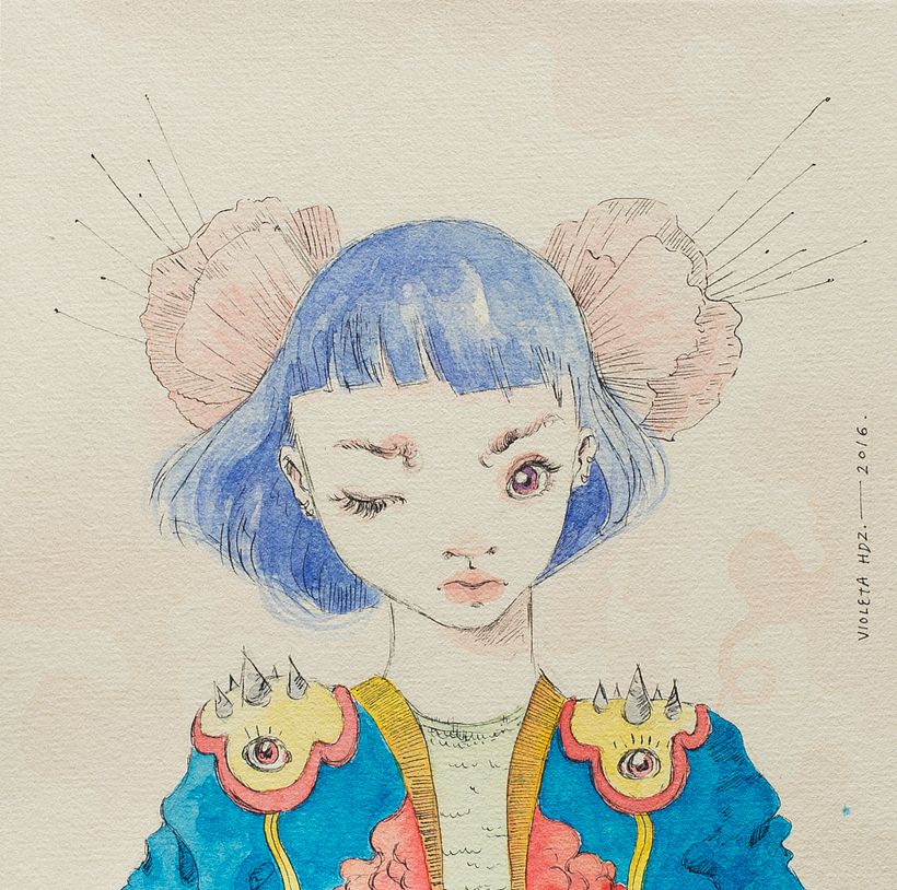 Nuevo proyectoHabitante: 70 small drawings.  53