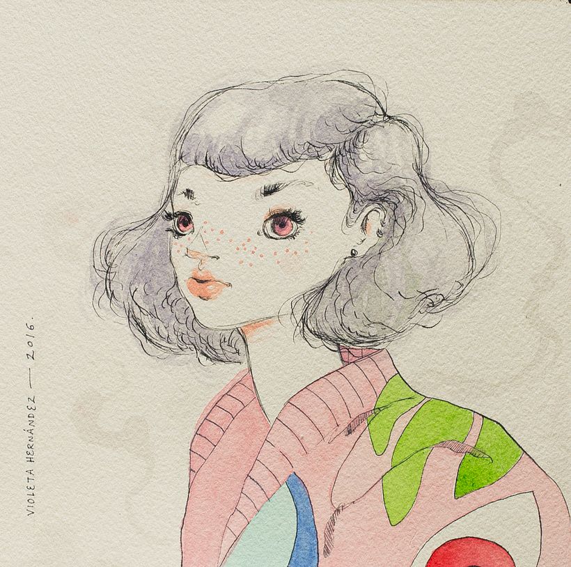 Nuevo proyectoHabitante: 70 small drawings.  55