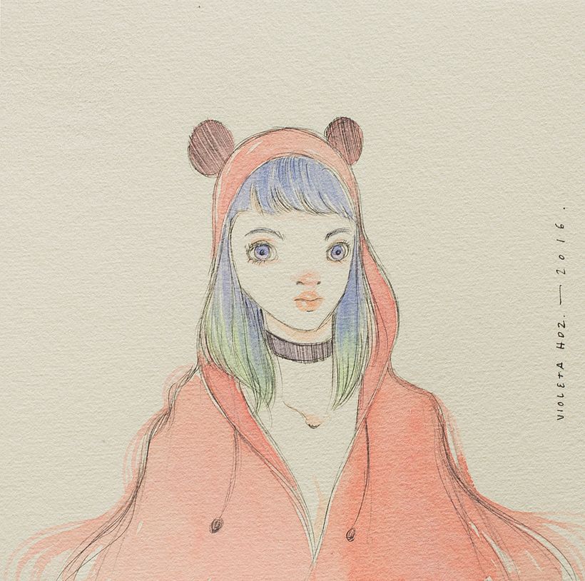 Nuevo proyectoHabitante: 70 small drawings.  56