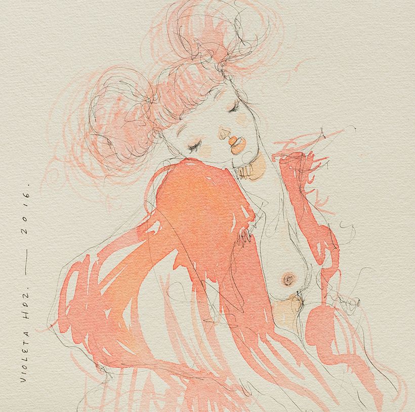 Nuevo proyectoHabitante: 70 small drawings.  59