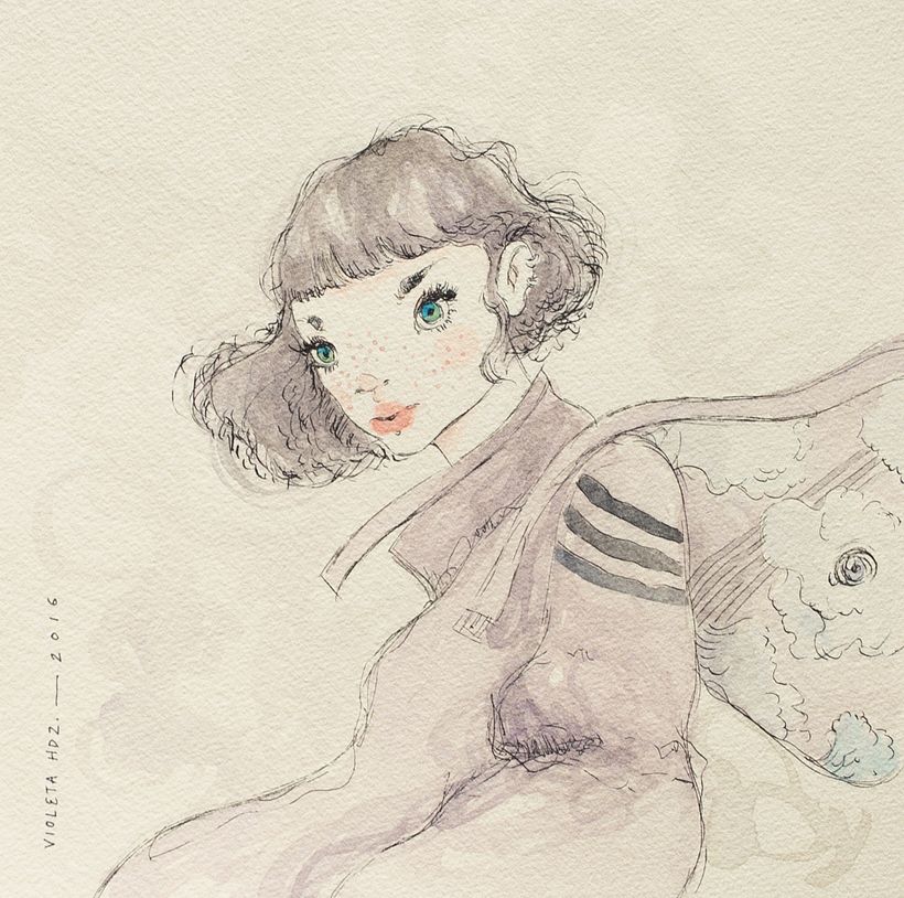 Nuevo proyectoHabitante: 70 small drawings.  65