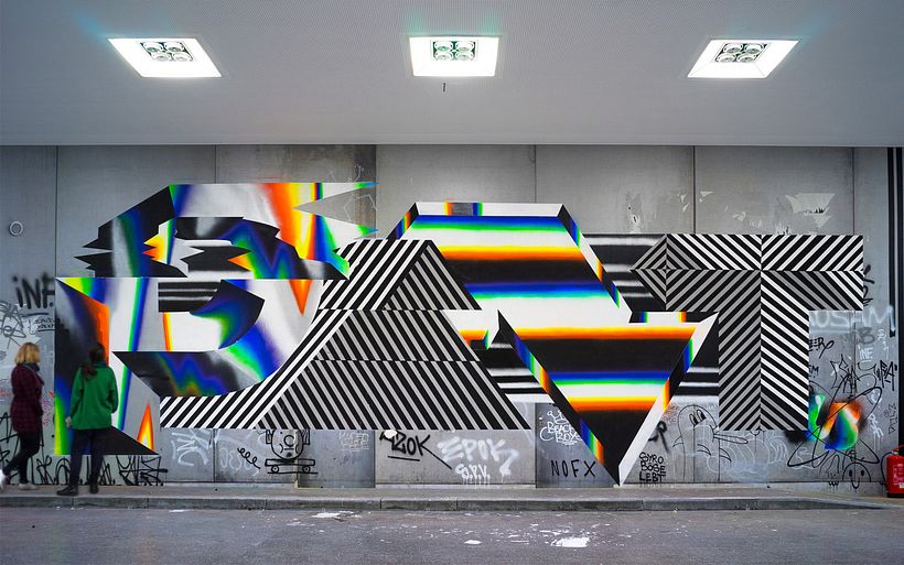 Felipe Pantone te permite elegir cómo crear sus obras 3