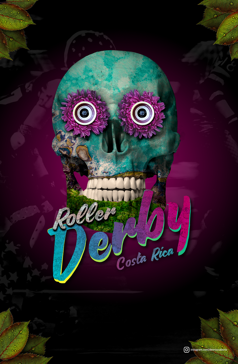 Afiche Roller Derby 1