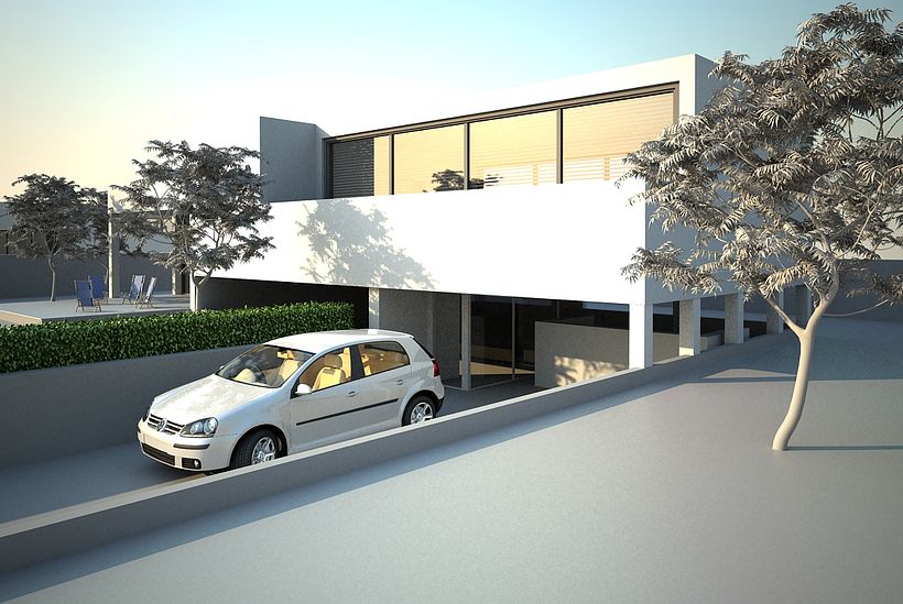 Pruebas en Arquitectura Exterior - 3D