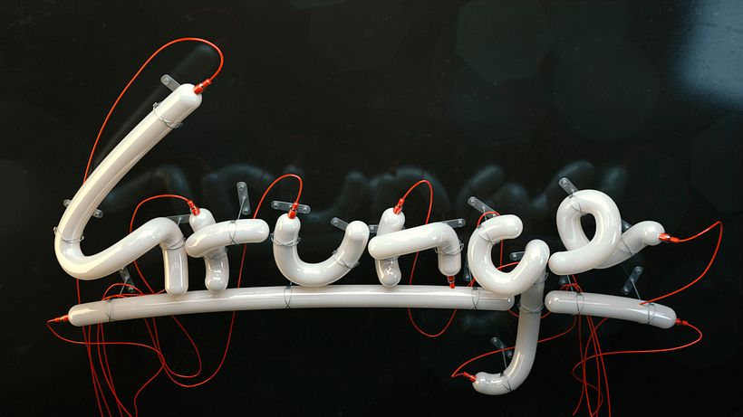 Mi Proyecto del curso: Lettering 3D: modelado y texturizado con Cinema 4D 6
