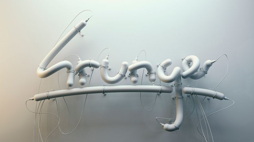 Mi Proyecto del curso: Lettering 3D: modelado y texturizado con Cinema 4D 6