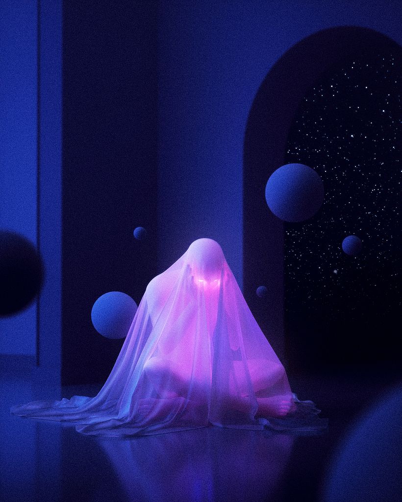 Aeforia crea increíbles piezas de arte arte digital solamente con su iPhone 9