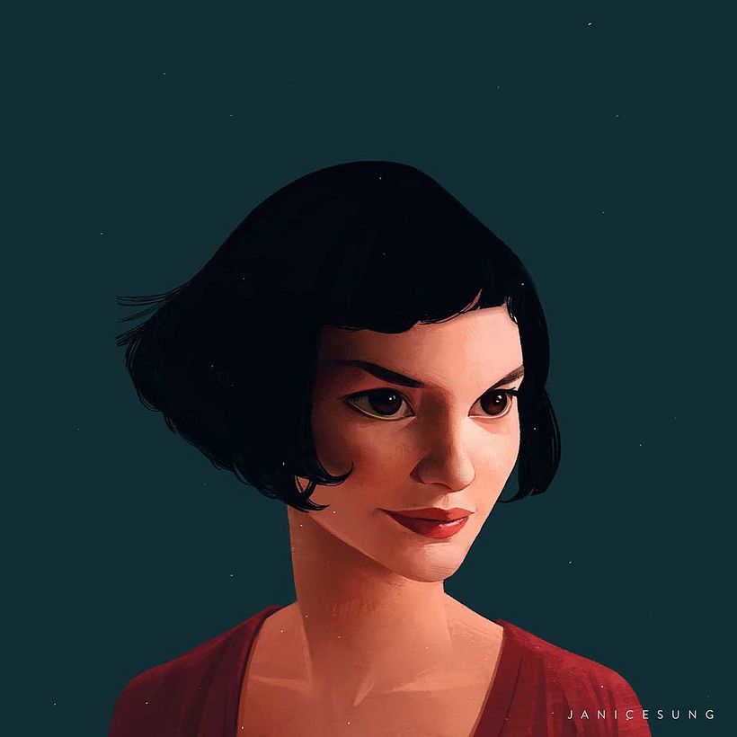 Grandes iconos femeninos ilustrados por Janice Sung 4