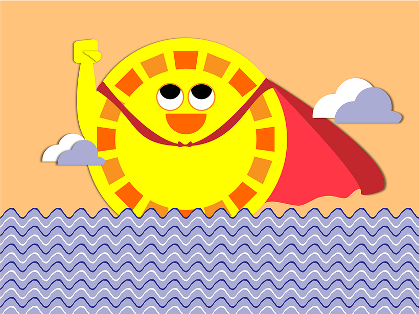 Proyecto interactivo-bilingüe infantil. Concepto:El Día. 1