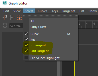 Problema con las keyframe en graph editor maya... 1