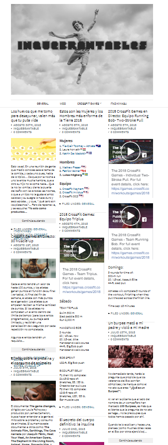 Mejorar mi web Inquebrantables desde el Branded Content & Content Curation  0