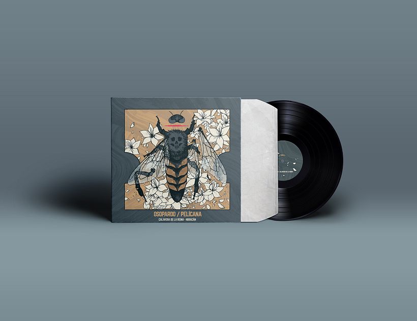 Bestia Parda Records Split design 3