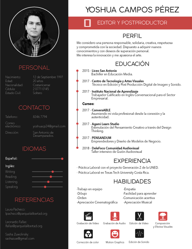 Busco especialista en edición de vídeo y postproducción. 1