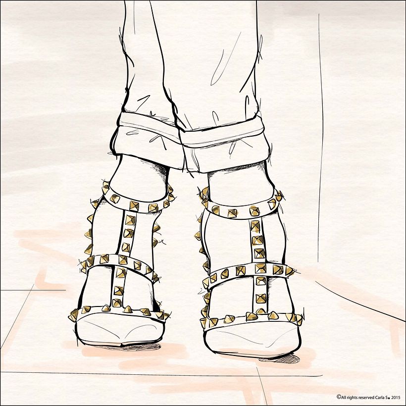 Iconic( Valentino Rockstuds shoes) 0