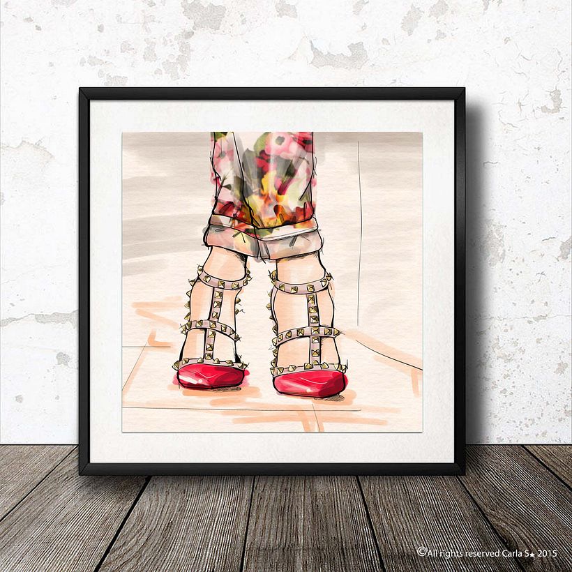 Iconic( Valentino Rockstuds shoes) 1