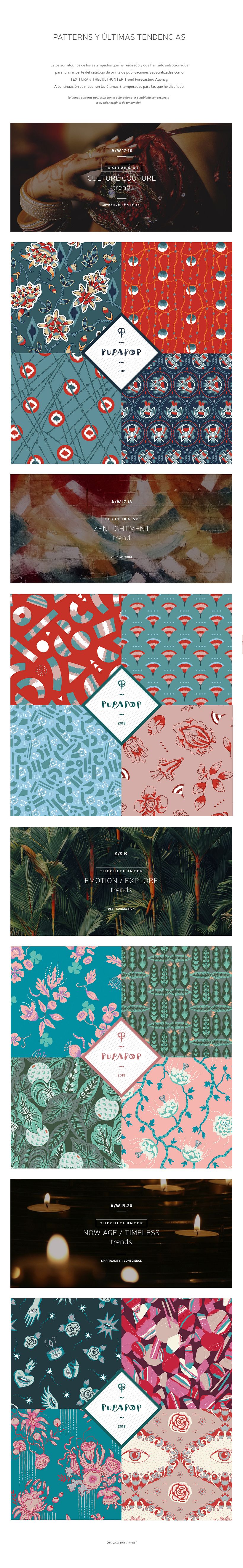 Patterns y últimas tendencias  - Pattern Design