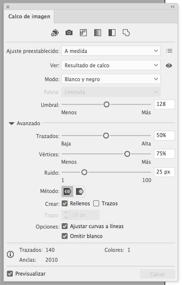 Pasar a vector una imagen con Illustrator 1