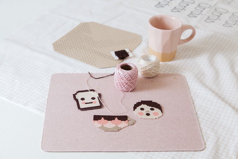 Tea Party parches bordados -1