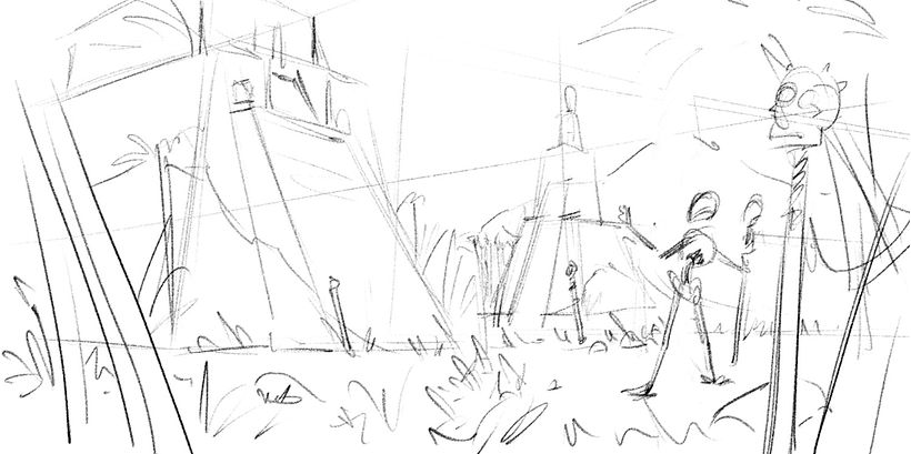 Mi Proyecto del curso: Concept Art : Introducción al diseño de escenarios 4