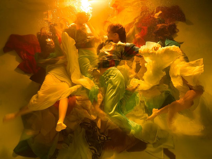 Fotografías subacuáticas que homenajean el arte Barroco 1