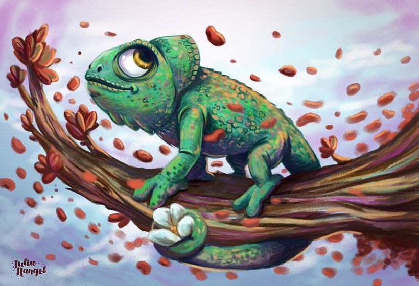 Mi Proyecto del curso: Ilustración digital con lápices de colores 0