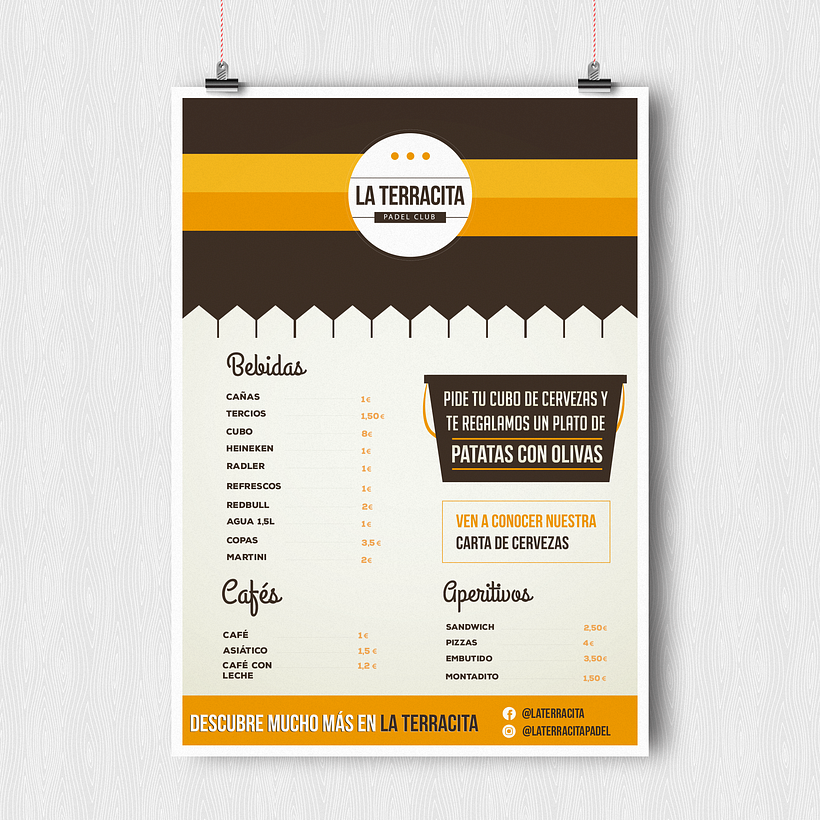 Carteles publicitarios para La Terracita Padel Club 0