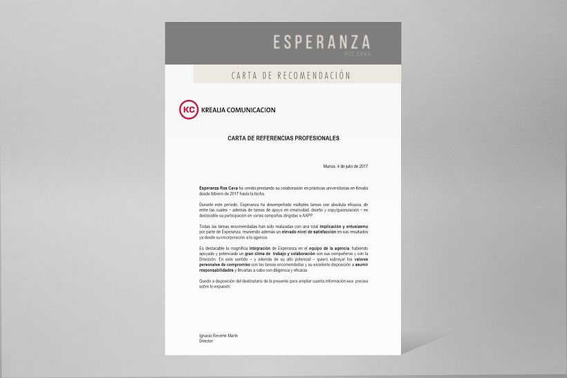 Currículum creativo 2