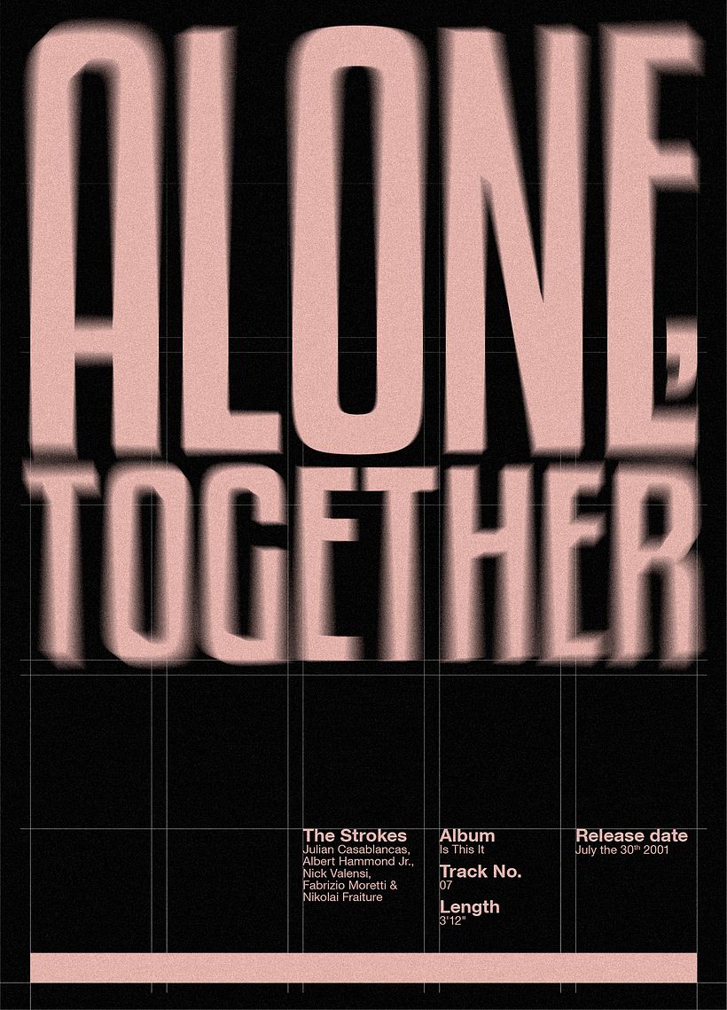 The Strokes | Posters - Projektowanie graficzne