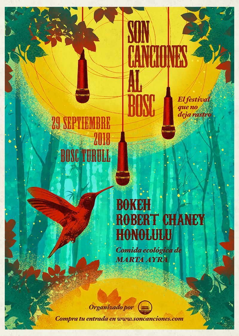 Cartel "Son Canciones al Bosc" 0