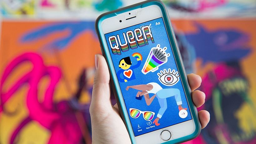 INSTAGRAM PRIDE STICKER 2